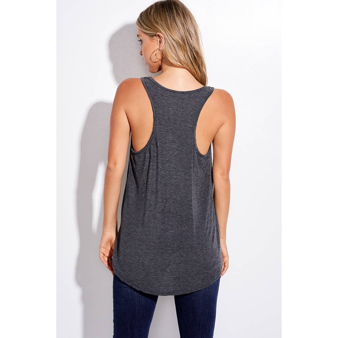 Phil Love - Vente Débardeur – femme - Débardeur Western noir à motif tête de mort2