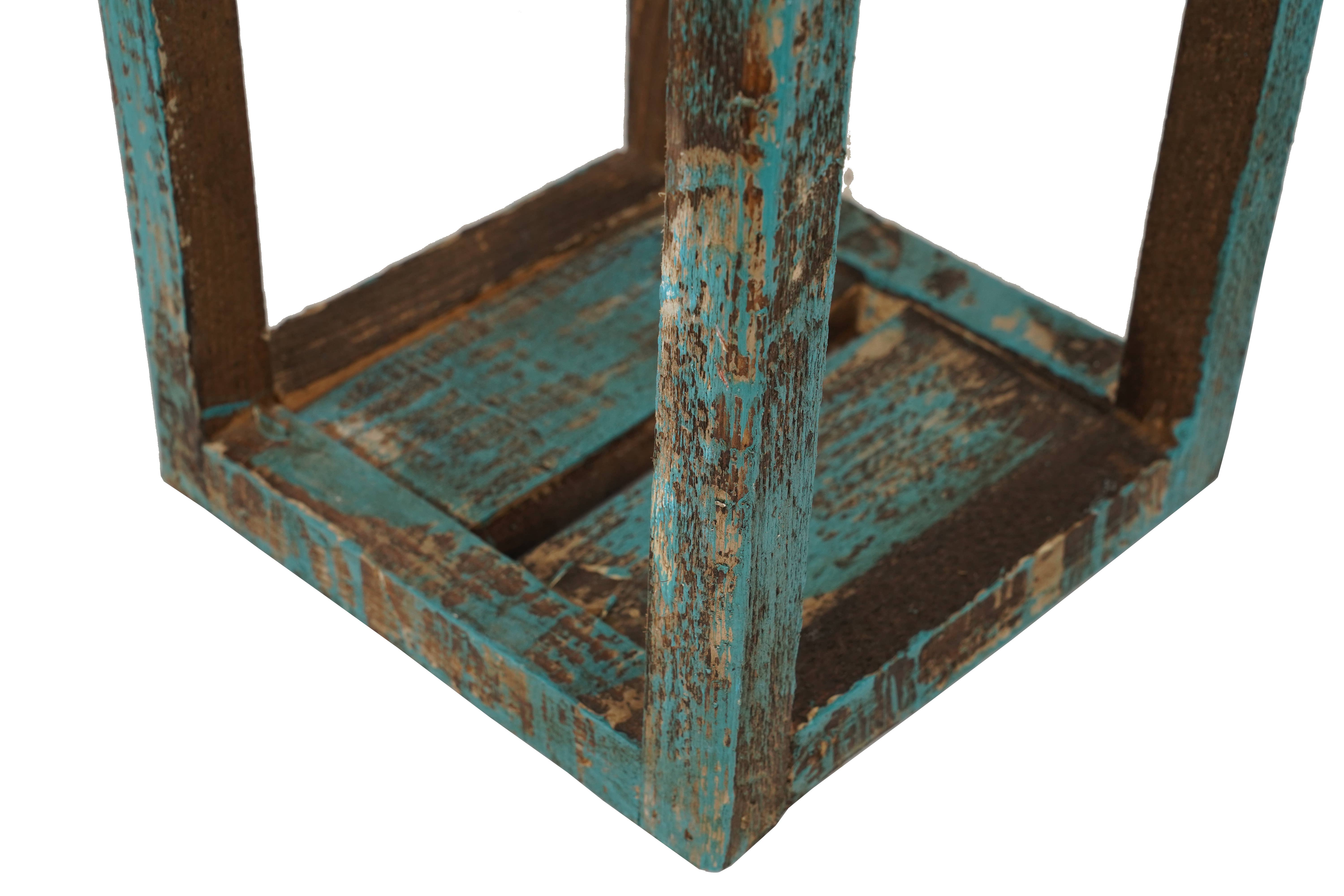 My Amigos Imports - Wholesale Lantern - Mesa Trails Wood and  Iron Lantern-8x8x22 inches-5 Colors3