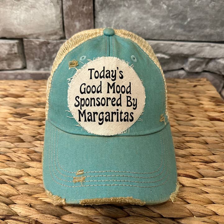 BohoGroove - Wholesale Trucker Hat - Women's - Today's Good Mood Sponsored by Margaritas
