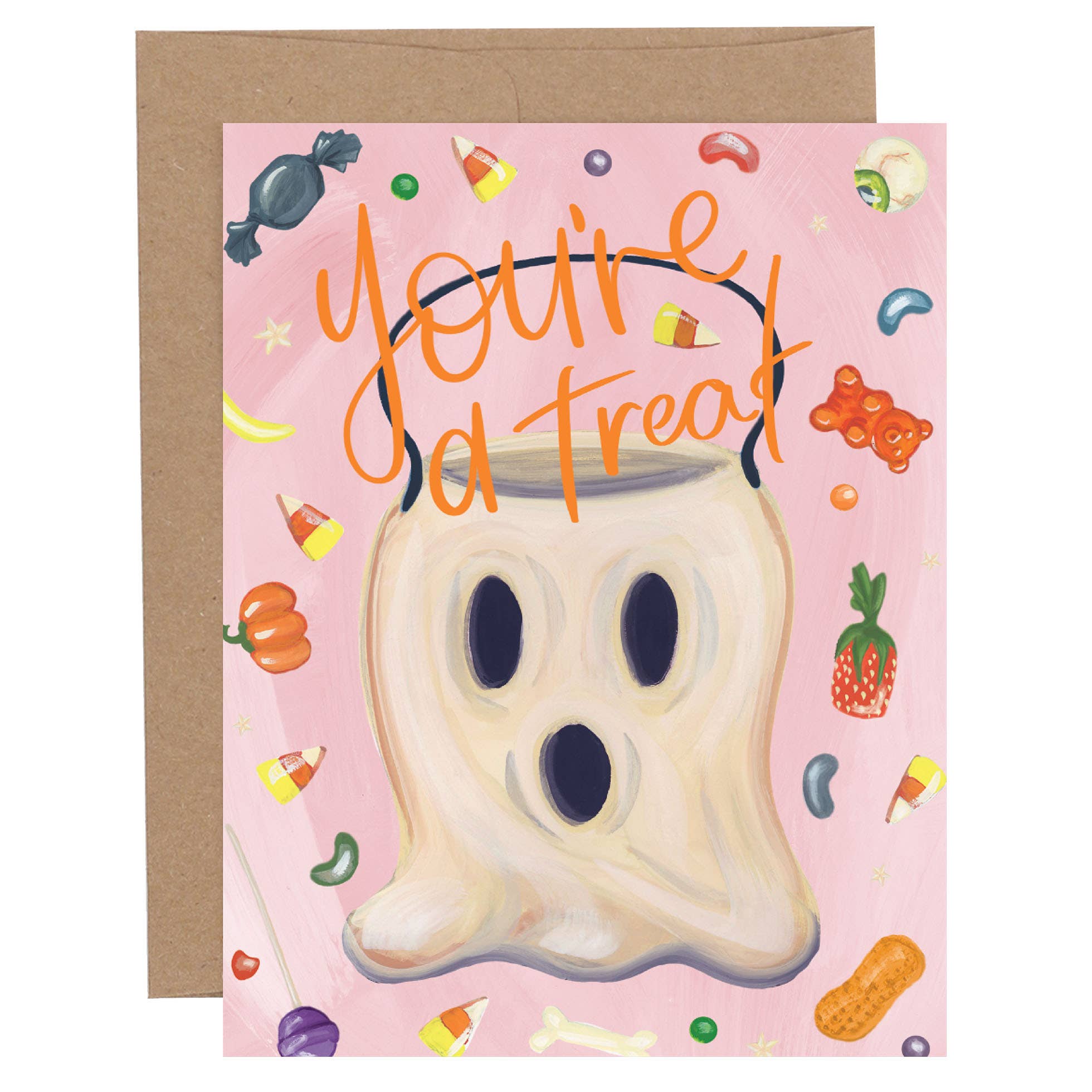 1canoe2 | One Canoe Two Paper Co. - Wholesale Halloween Card - You're A Treat Halloween Greeting Card0