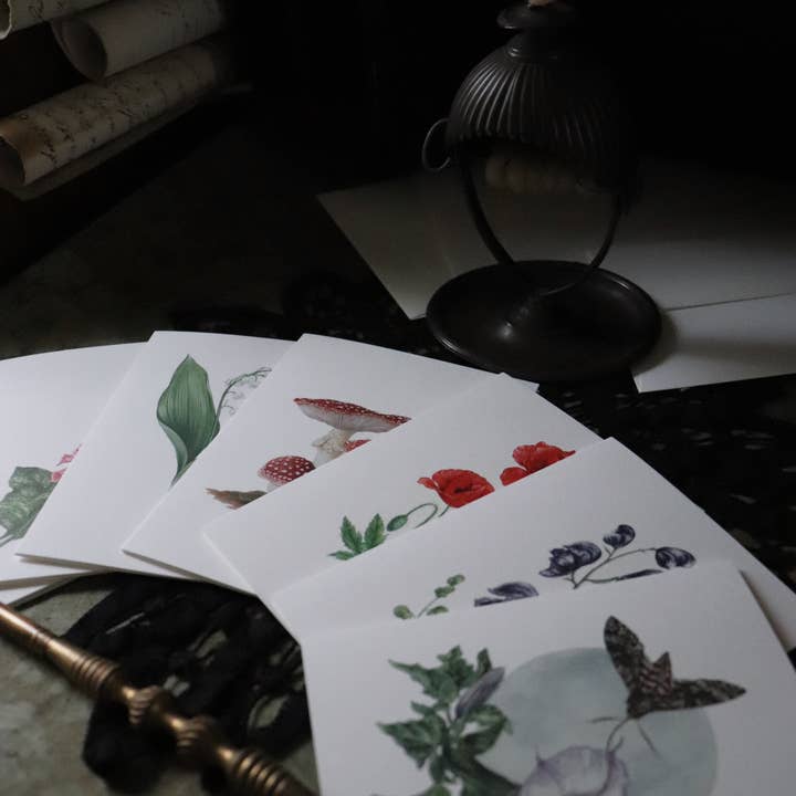 Open Sea - Wholesale Everyday Greeting Card - Deadly Nightshade Poison Greeting Card2