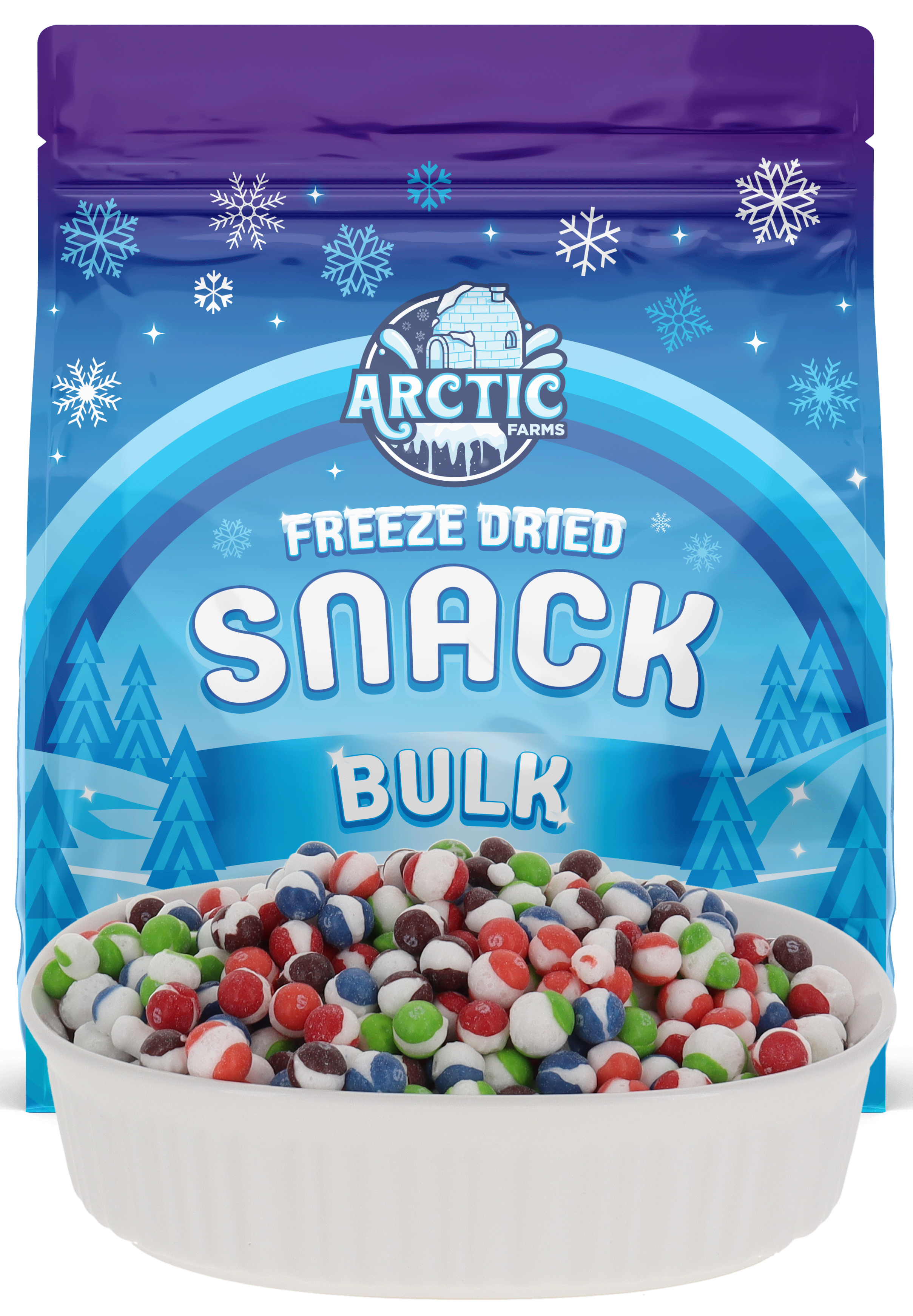 Arctic Farms - Wholesale Hard Candy - 3lb. Frittles Freeze-Dried Hard Halloween Candy in Bulk1