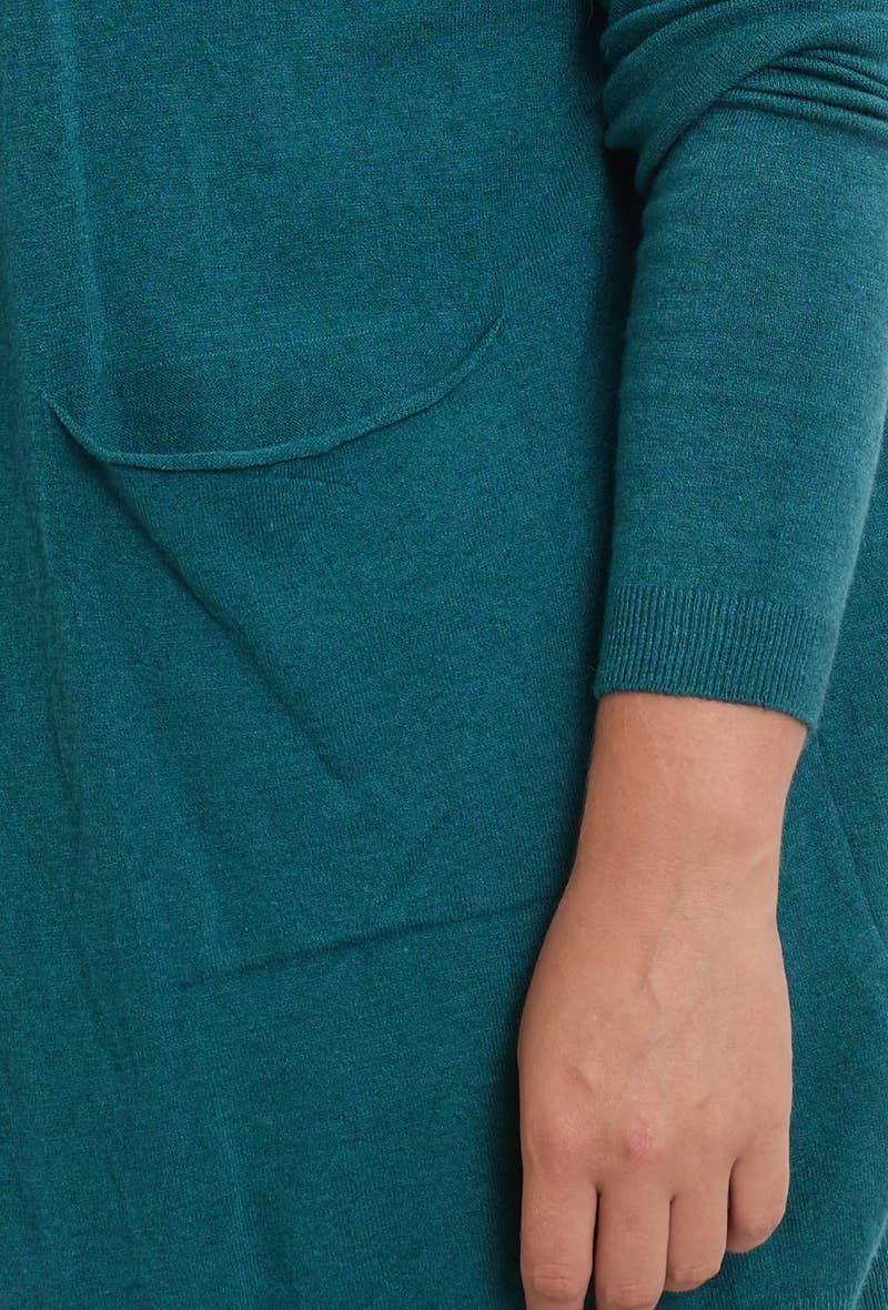 C'MELODIE - Wholesale Cardigan - Women's - Plus Size - Oversized Cardigan with Pockets8