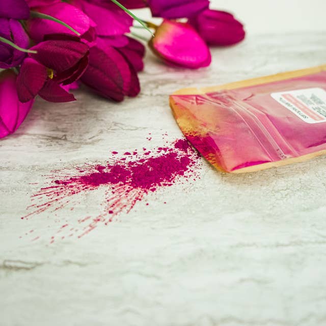 Raspberry Mica Powder for wholesale by Simply Earth