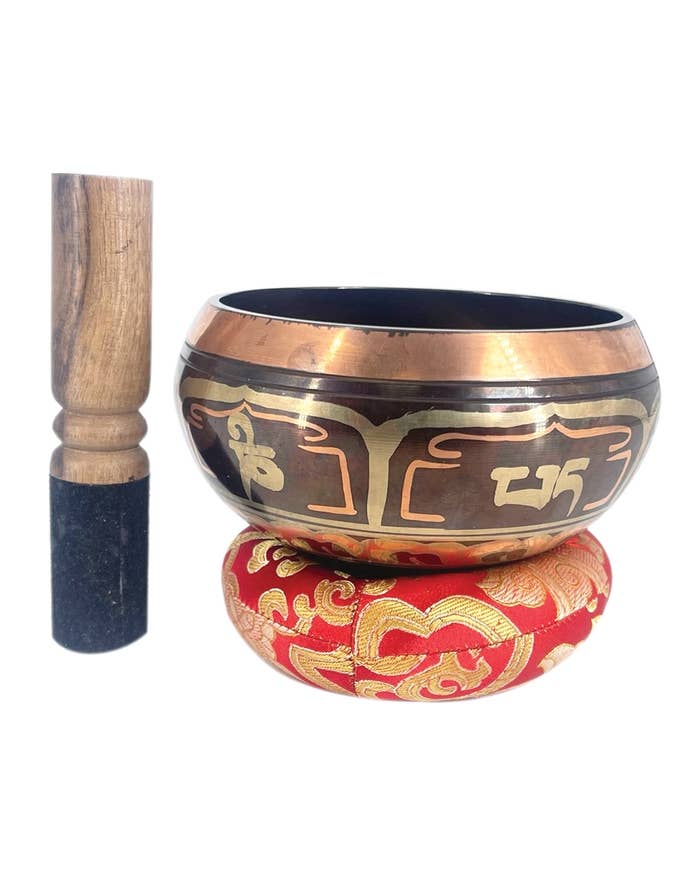The Collection Royal / Royal Handicrafts - Wholesale Meditation Supplies - Tibetan Singing Bowl Set Sound Bowl Meditation Bowl With Box1