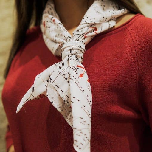 MUSIC GIFT - Wholesale Scarf - Women's - Music Scarf4