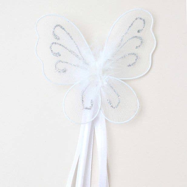 Inca UK – Varinha mágica - Crianças por atacado – Varinha Borboleta Branca2