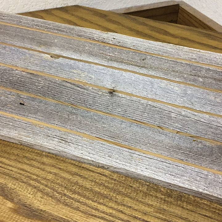 Gifted Shop Works, LLC - Wholesale Jewelry Stand & Display - Weathered Wood Earring Card Holder Stand Display2