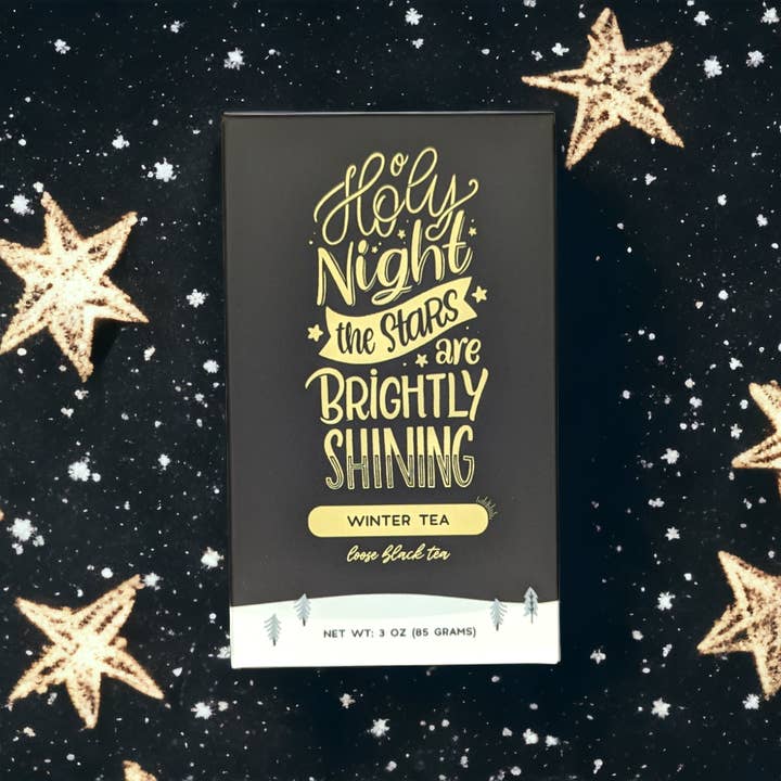 Winter Tea (O Holy Night) for wholesale by Little Prayer Tea Company