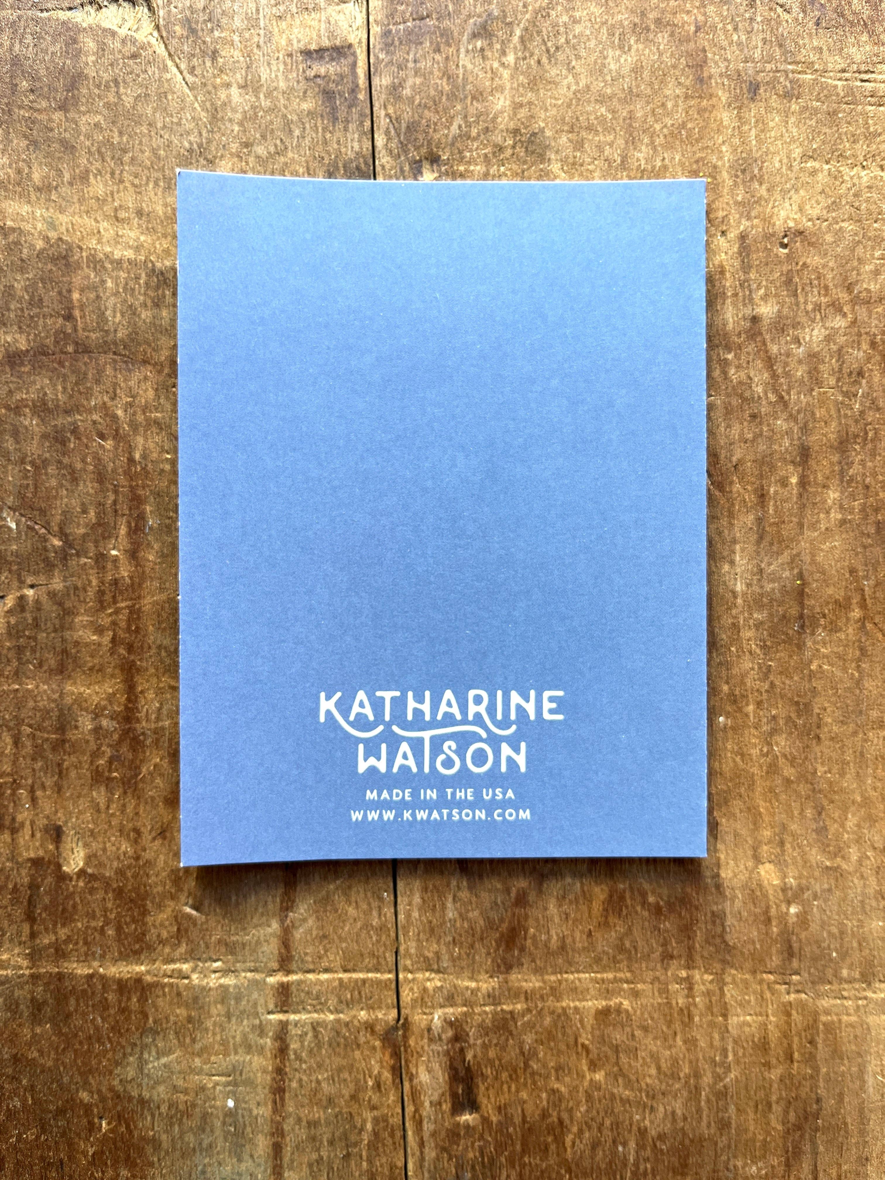 Katharine Watson - Vente Cartes bébé - Carte de vœux « Welcome Little One »9