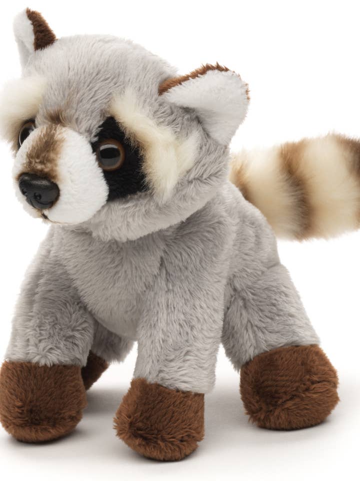 Peluche mapache gris de 15 cm, juguete suave y tierno para venta al por mayor de Uni Toys