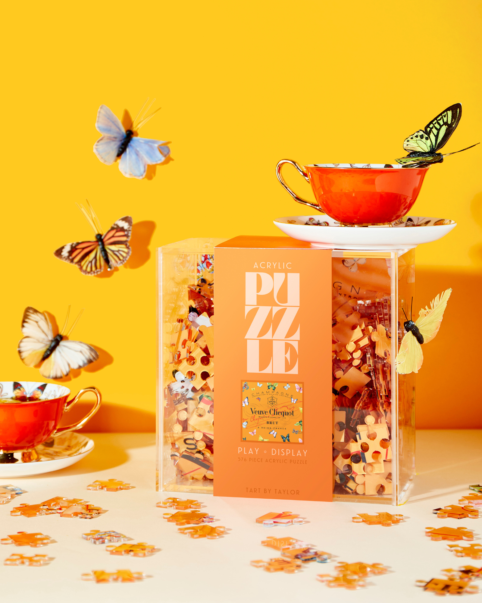 Tart By Taylor - Wholesale Puzzle - Adult - Bubbly Butterfly Acrylic Puzzle7