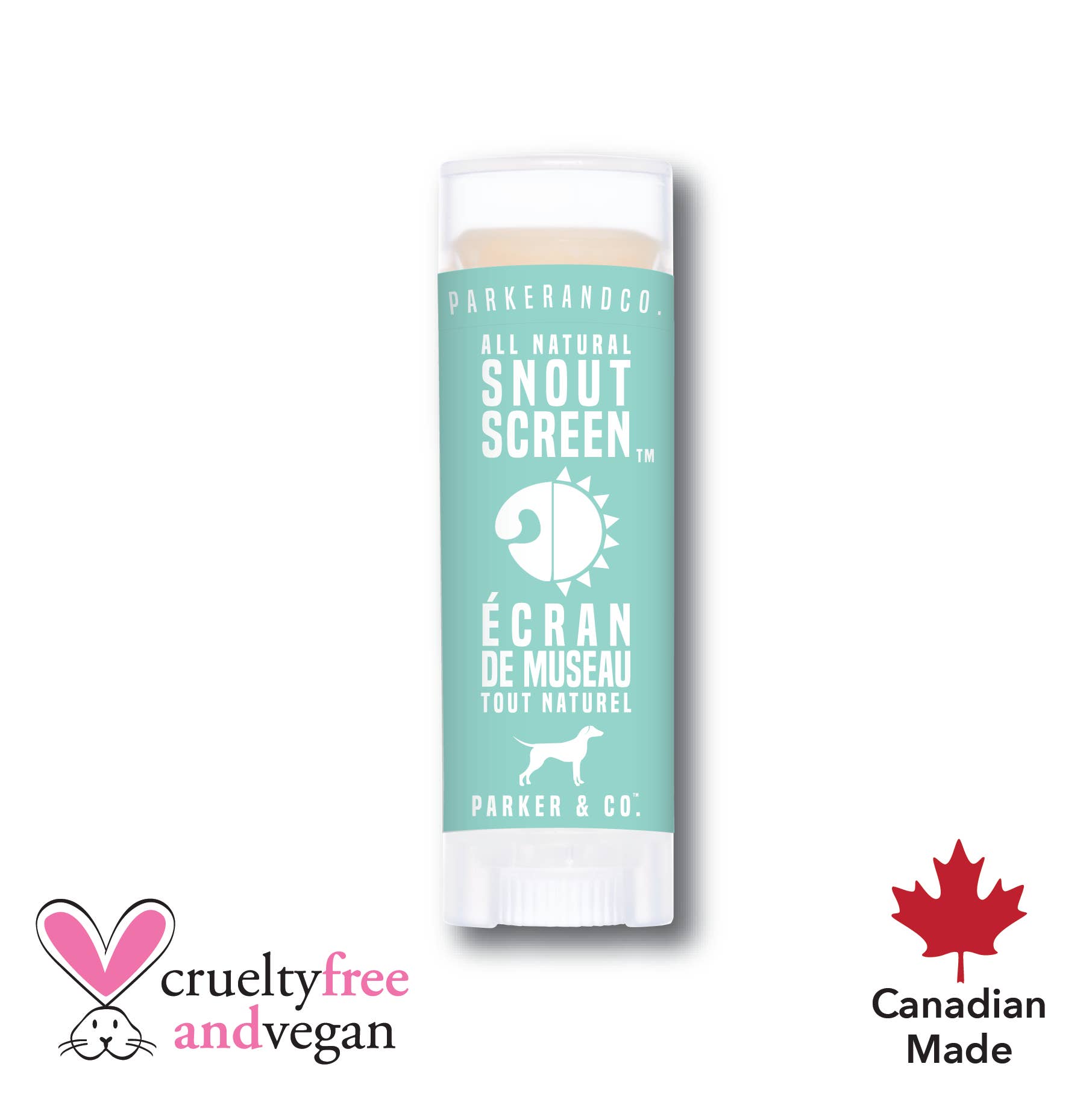 Parker & Co. - Vente Baume – chien - Écran de museau