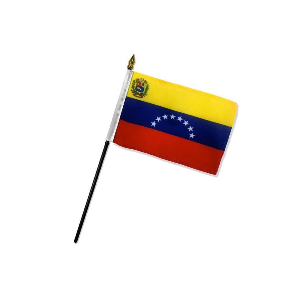 Flags Importer - Wholesale Flag - Venezuela (Bolivarian) 4x6in Stick Flag