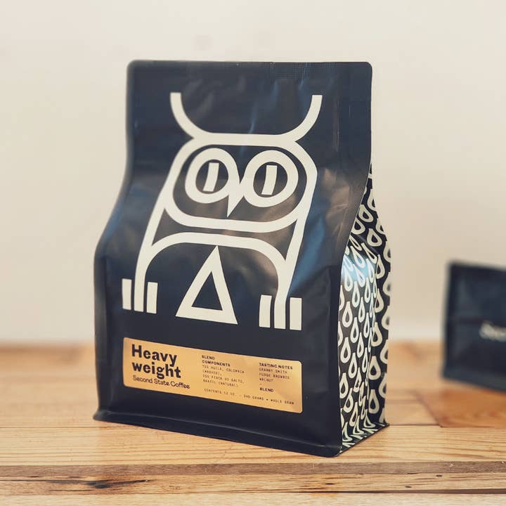 Heavyweight Coffee 12 oz for wholesale by Second State Coffee