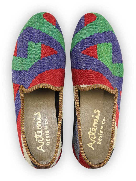 Mocasines Kilim para hombre - Talla 10.5 para venta al por mayor de Artemis Design Co.