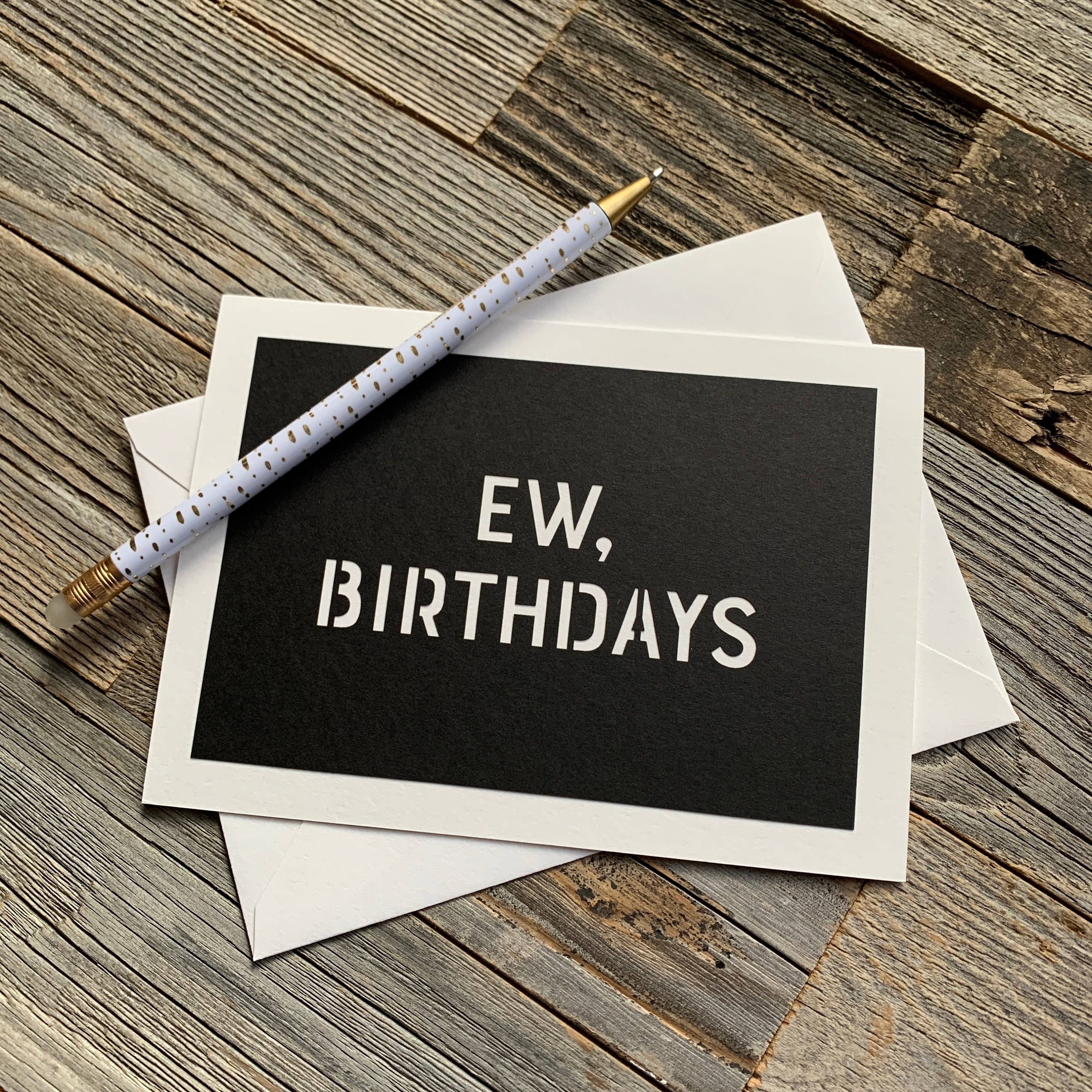 Louise Lauret - Wholesale Birthday Card - Schitt's Creek Inspired Ew, Birthdays Card7