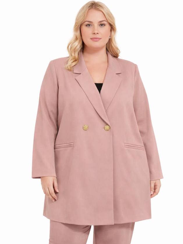 Rif. 25281 – Giacca blazer lunga per la vendita all'ingrosso da parte di cfashion