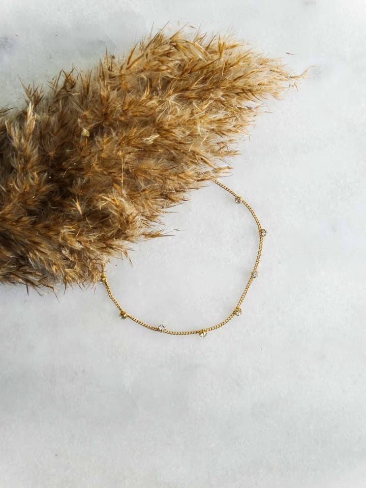 Billie cheville Chain per la vendita all'ingrosso da parte di LES TISSAGES DE CAMILLE