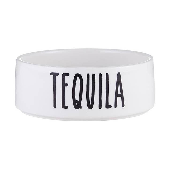 Ceramic Pet Dish - Tequila for wholesale by 47th & Main (Creative Brands)