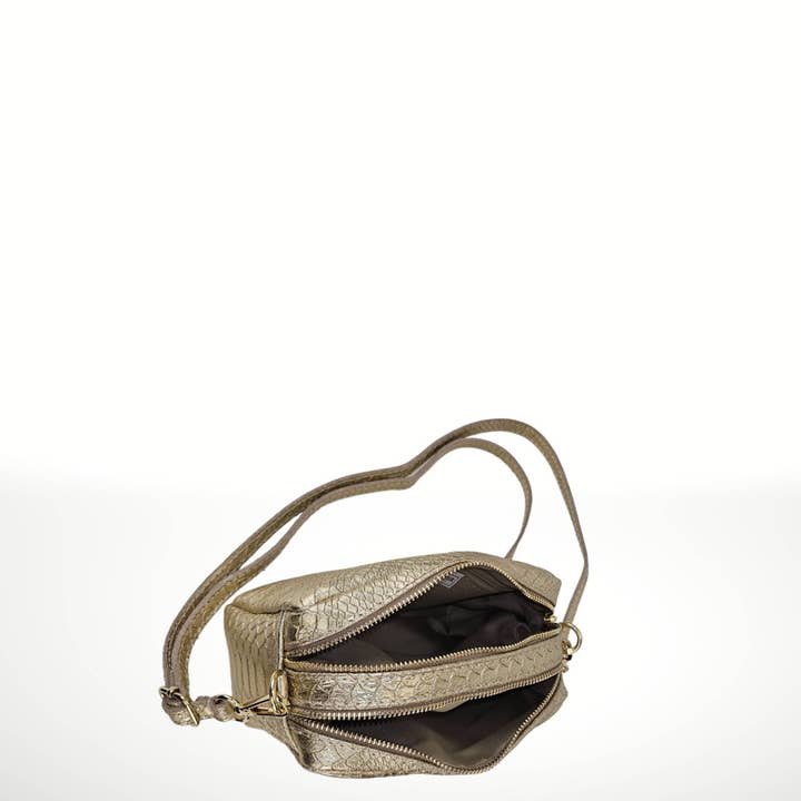 ITALIAN'S LEATHER - Wholesale Shoulder Bag - Women's - Iniak ² Suede leather bag