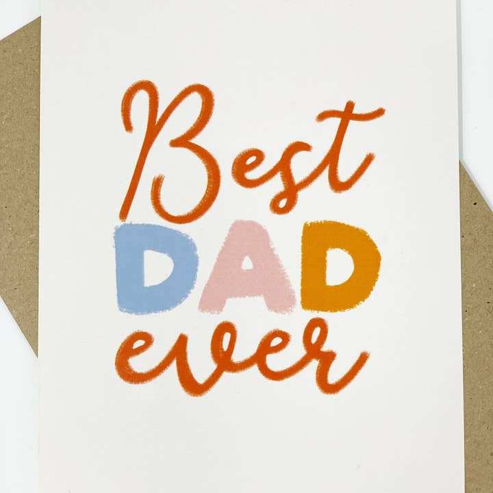 Lomond Paper Co – wholesale Father’s Day card – Best Dad Ever Card5