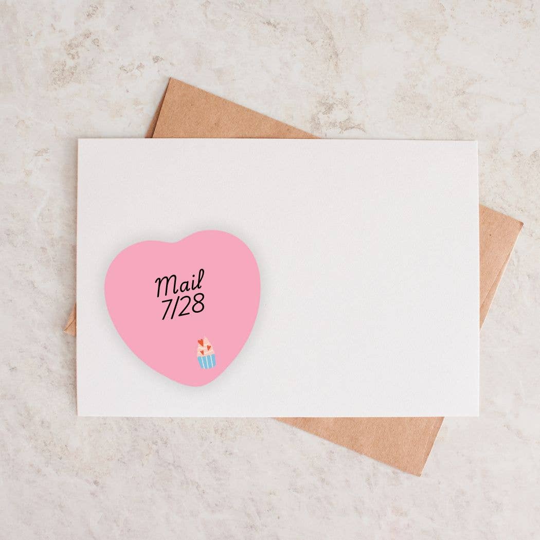 Post-it® Notes Design Series - Wholesale Sticky Notes - Colorful Heart Post-it® Notes – Pink Cupcake sticky note1