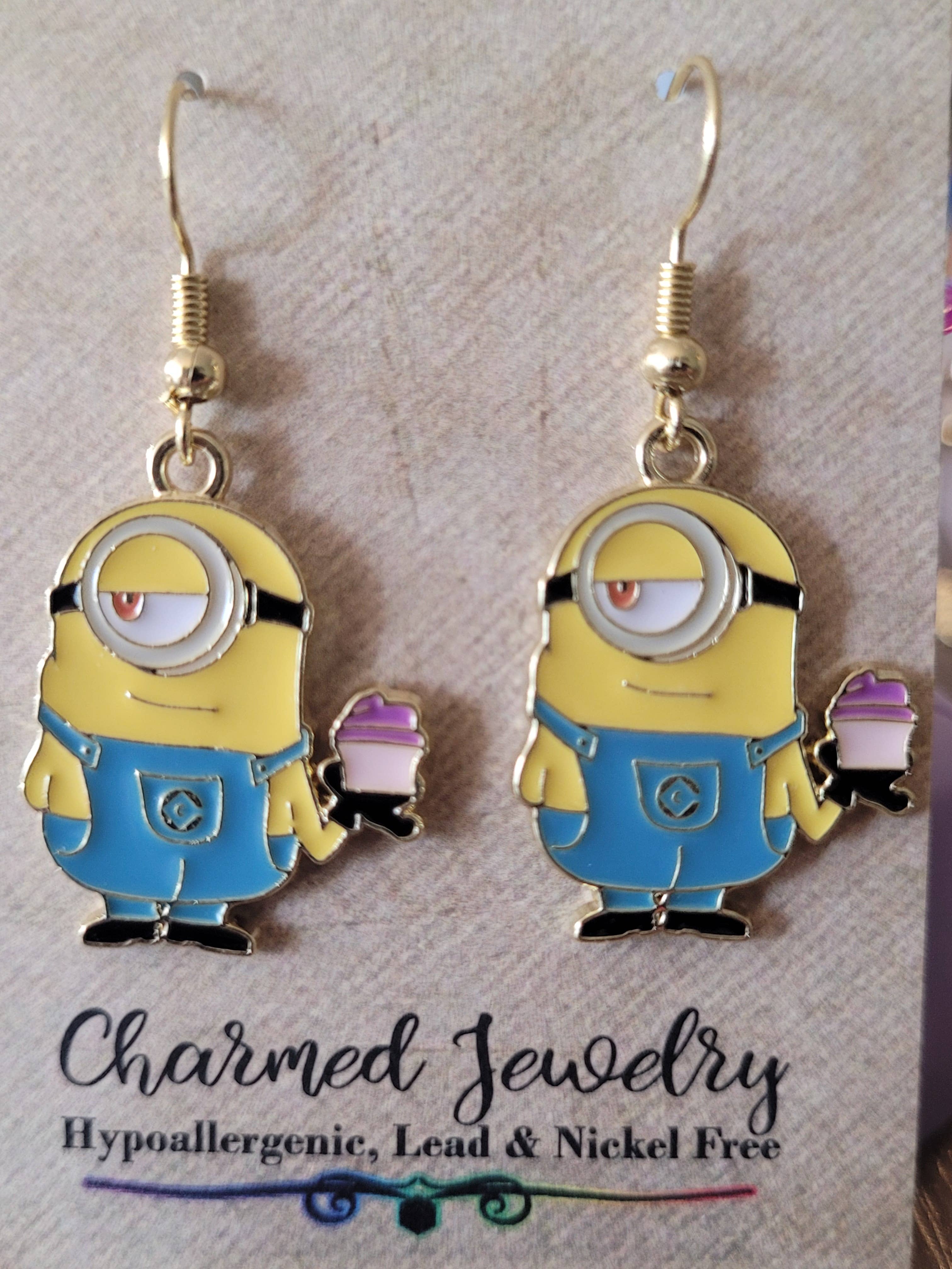 Con-Quest Crafts - Wholesale Jewelry Set - Bello! Minion Cartoon inspired Jewelry & Accessories1