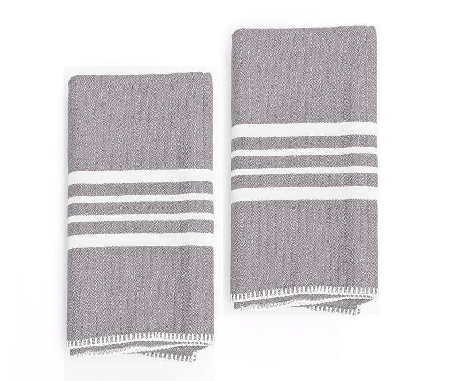 Buldano - Wholesale Tea towel - SET OF 2 - Farmhouse Style Turkish Tea Towel Hand & Kitchen1