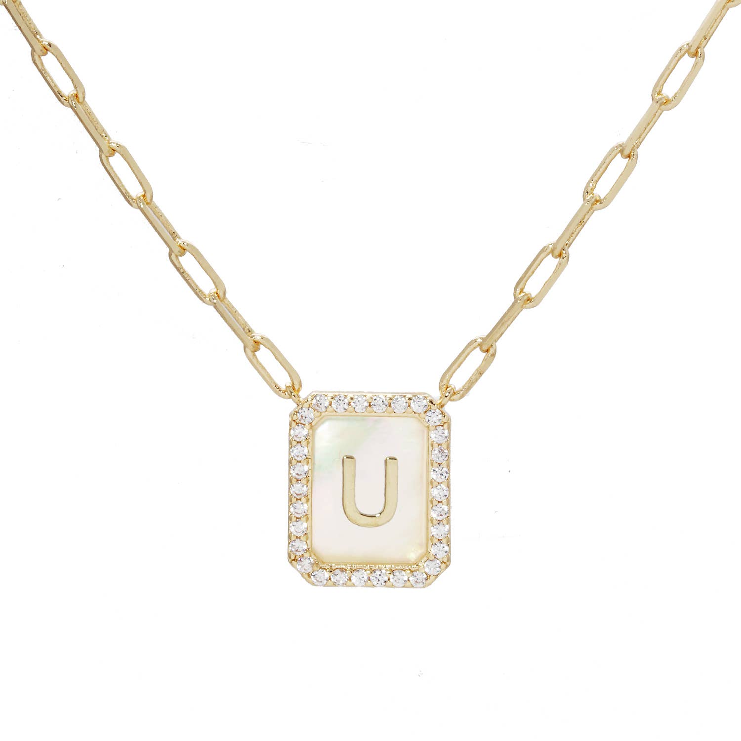 OHBOOBA DESIGN - Wholesale Pendant/Charm Necklace - Gold Plated Initial Necklace38
