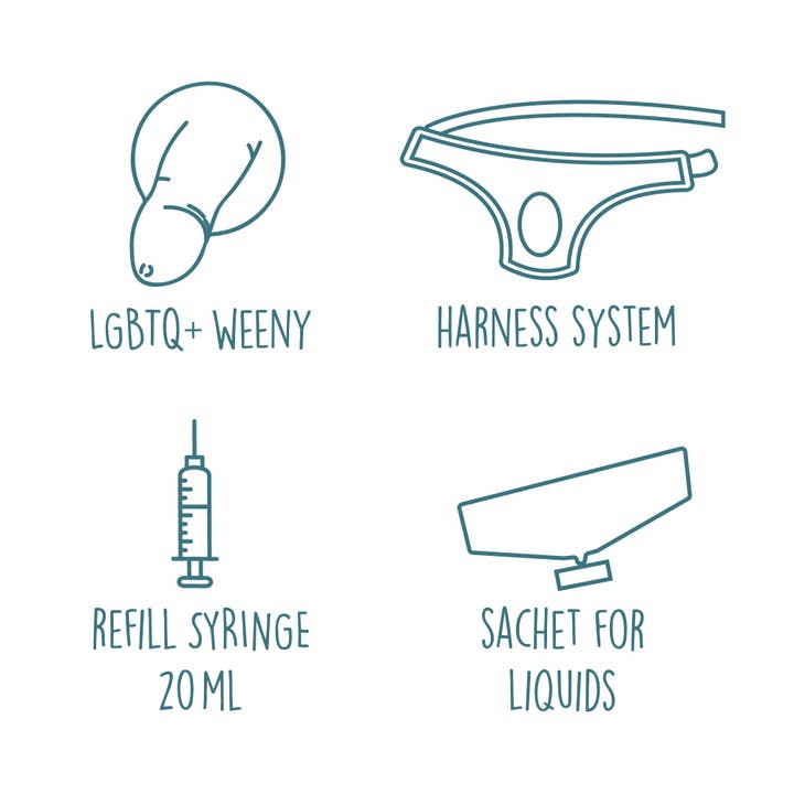 CleanU - Wholesale Prank/Gag Gift - LGBTQ+ Weeny Amor Deep Bronze3