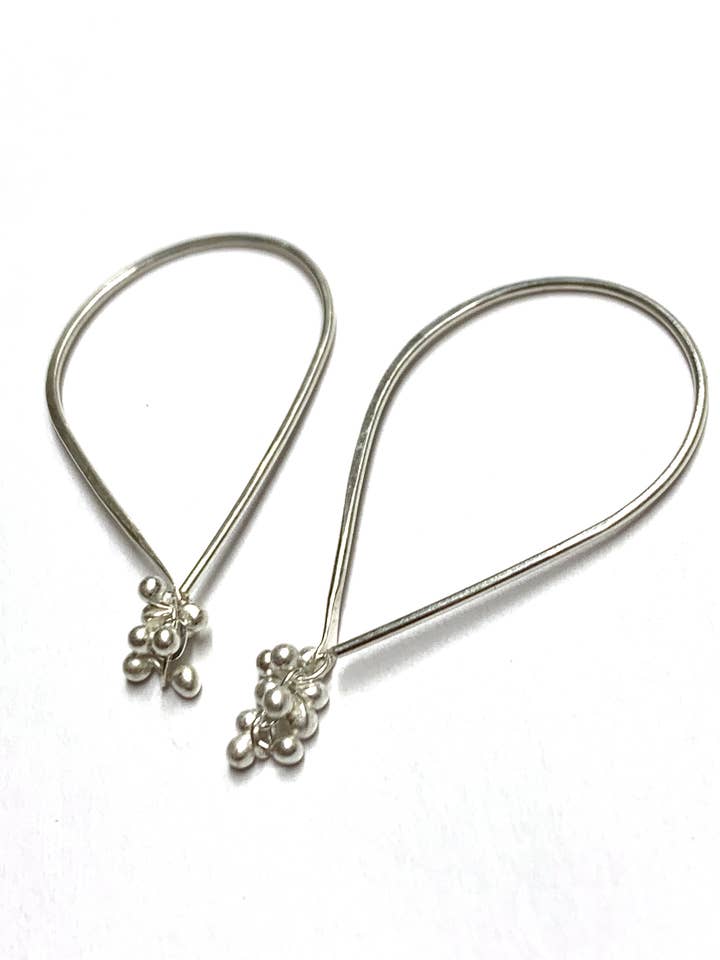 Tear Hoops- Extra Small for wholesale by YedOmi Jewelry