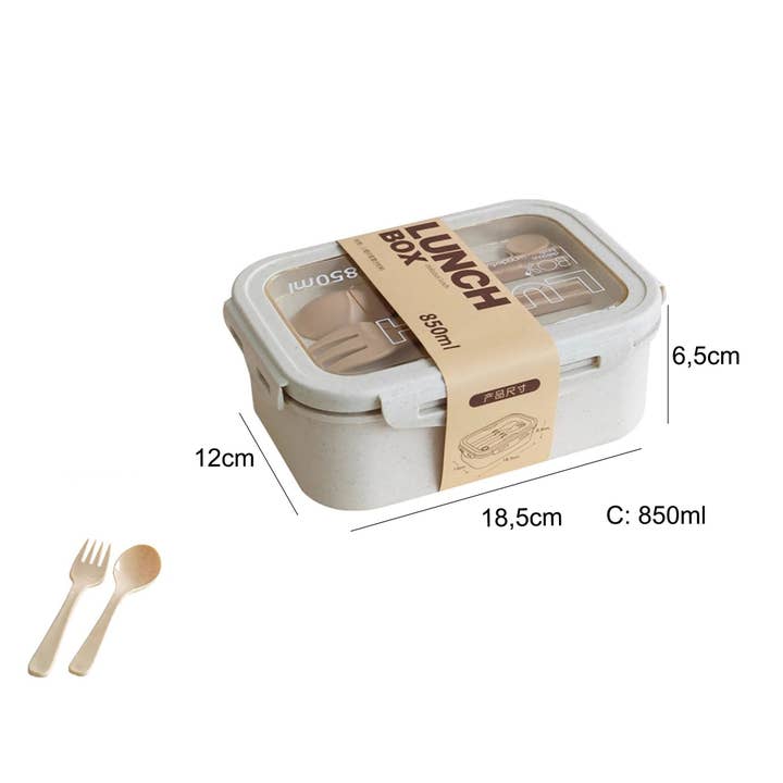 MinoCraft - Wholesale Lunch Bag/Box - Daily bento box with airtight clip-on lid