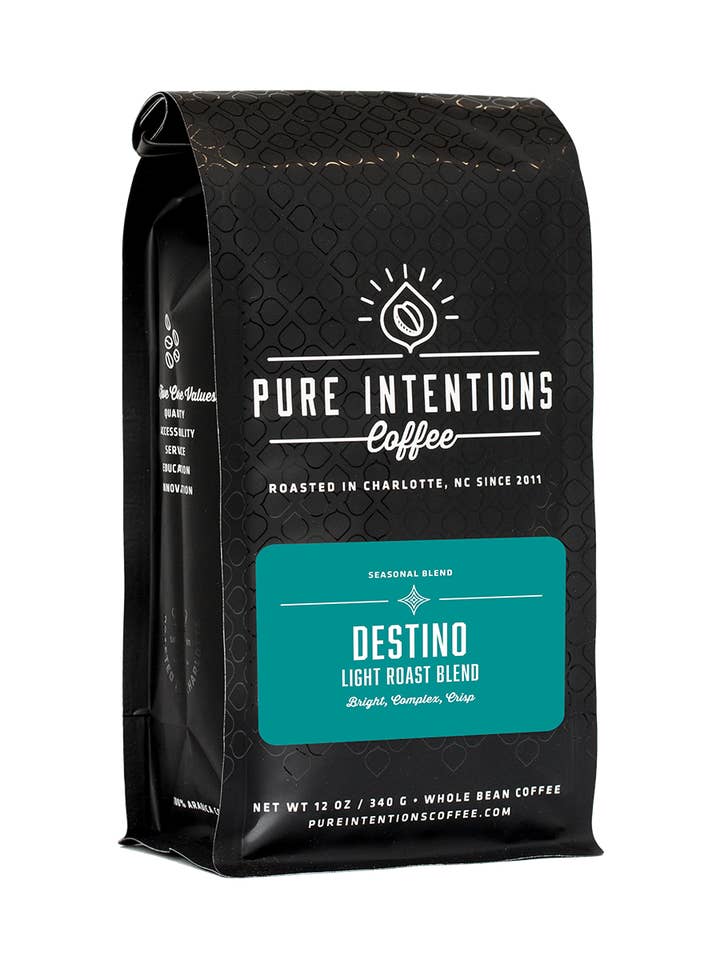 Destino - Light Roast Blend for wholesale by Pure Intentions Coffee