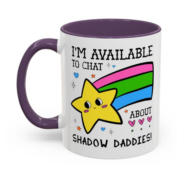 Ich bin verfügbar, um über den Shadow Daddies Kaffeebecher zu plaudern. für den Großhandel von Opal and June