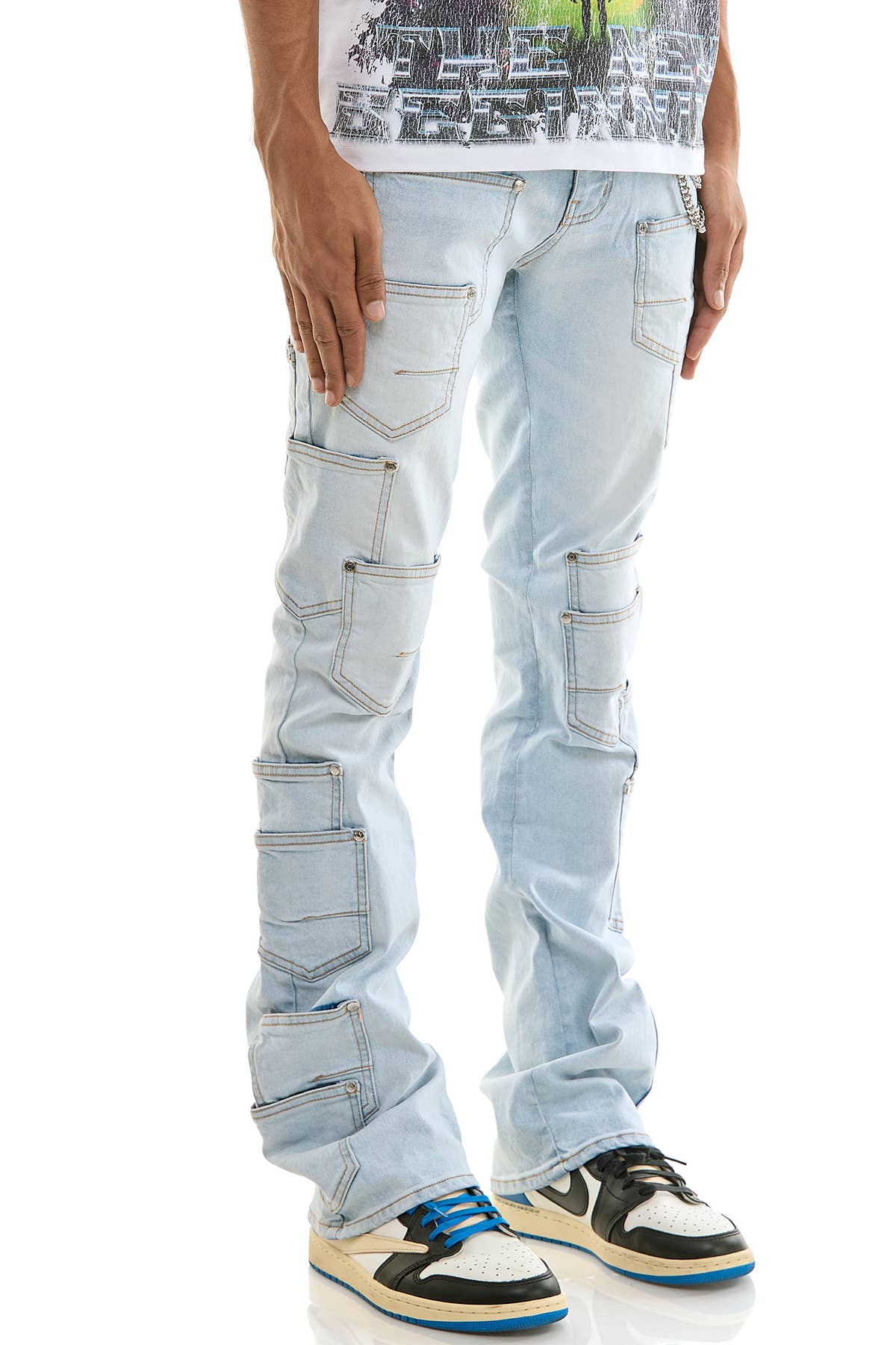 KDNK - Vente Jean – homme - JEAN ÉVASÉ À POCHE4