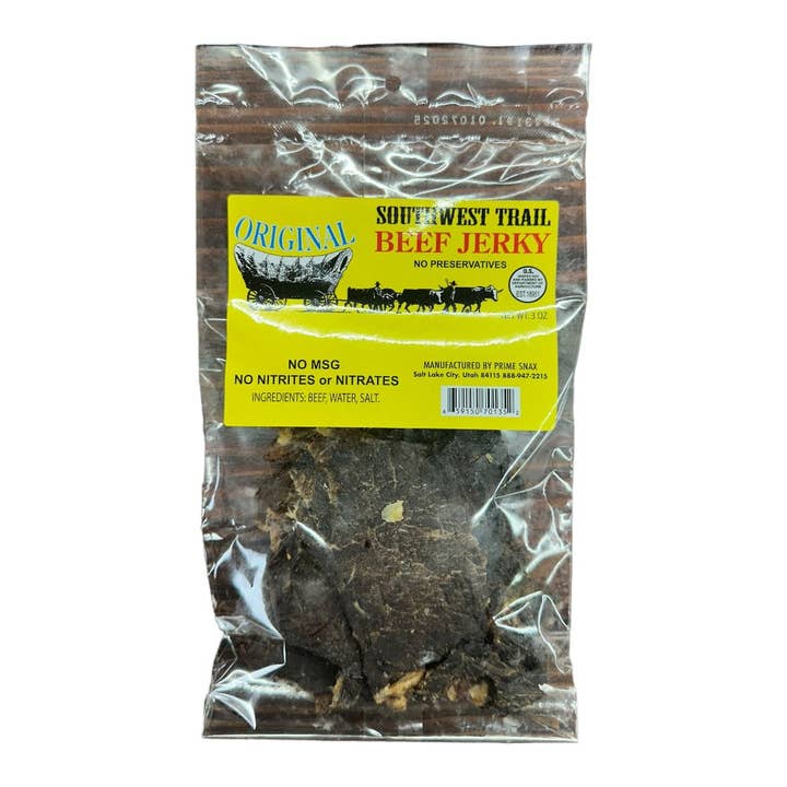 Southwest Trail Original Beef Jerky 3 oz for wholesale by Cow Crack Wholesale