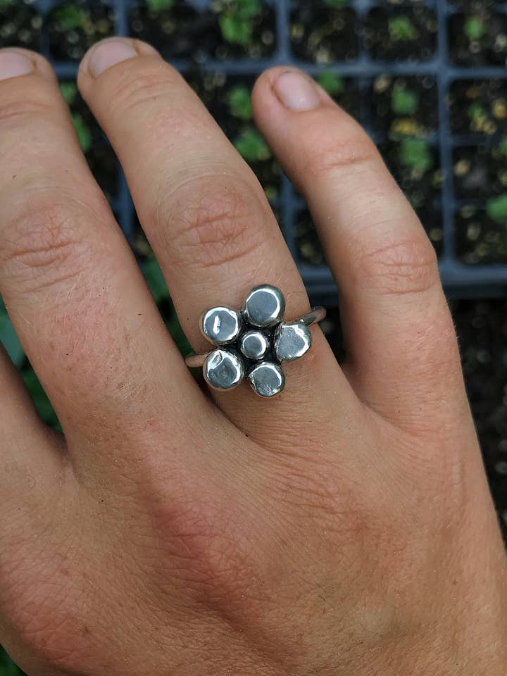 Poppy Ring for wholesale by June Metal