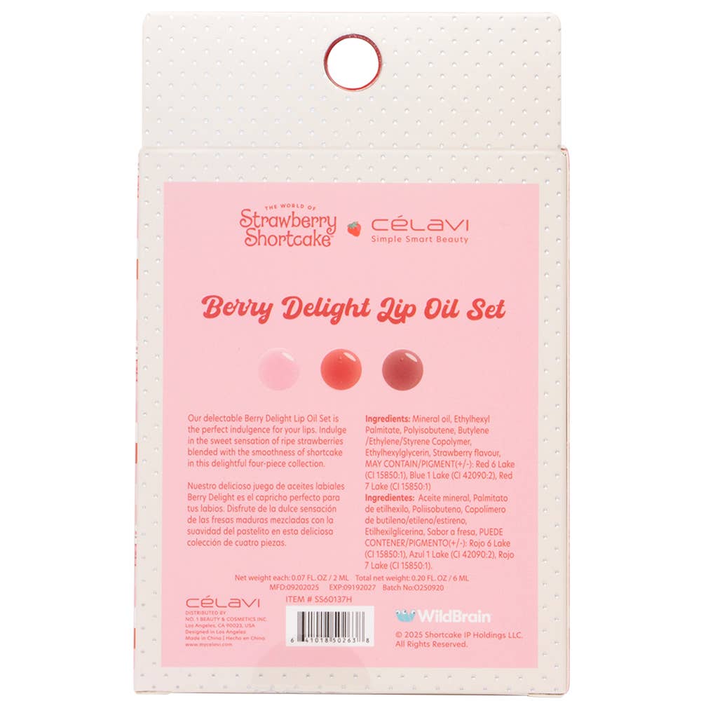  CELAVI X STRAWBERRY SHORTCAKE BERRY DELIGHT LIP, ss 60137 h for wholesale on Faire1