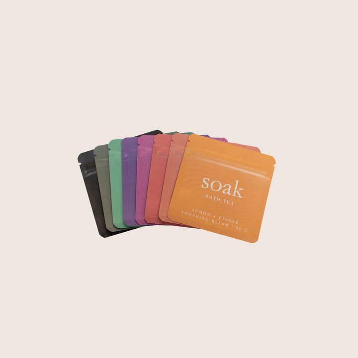 Benjamin Soap Co. - Wholesale Bath Salts - Bath Salt Sample Pack | 9 pc set