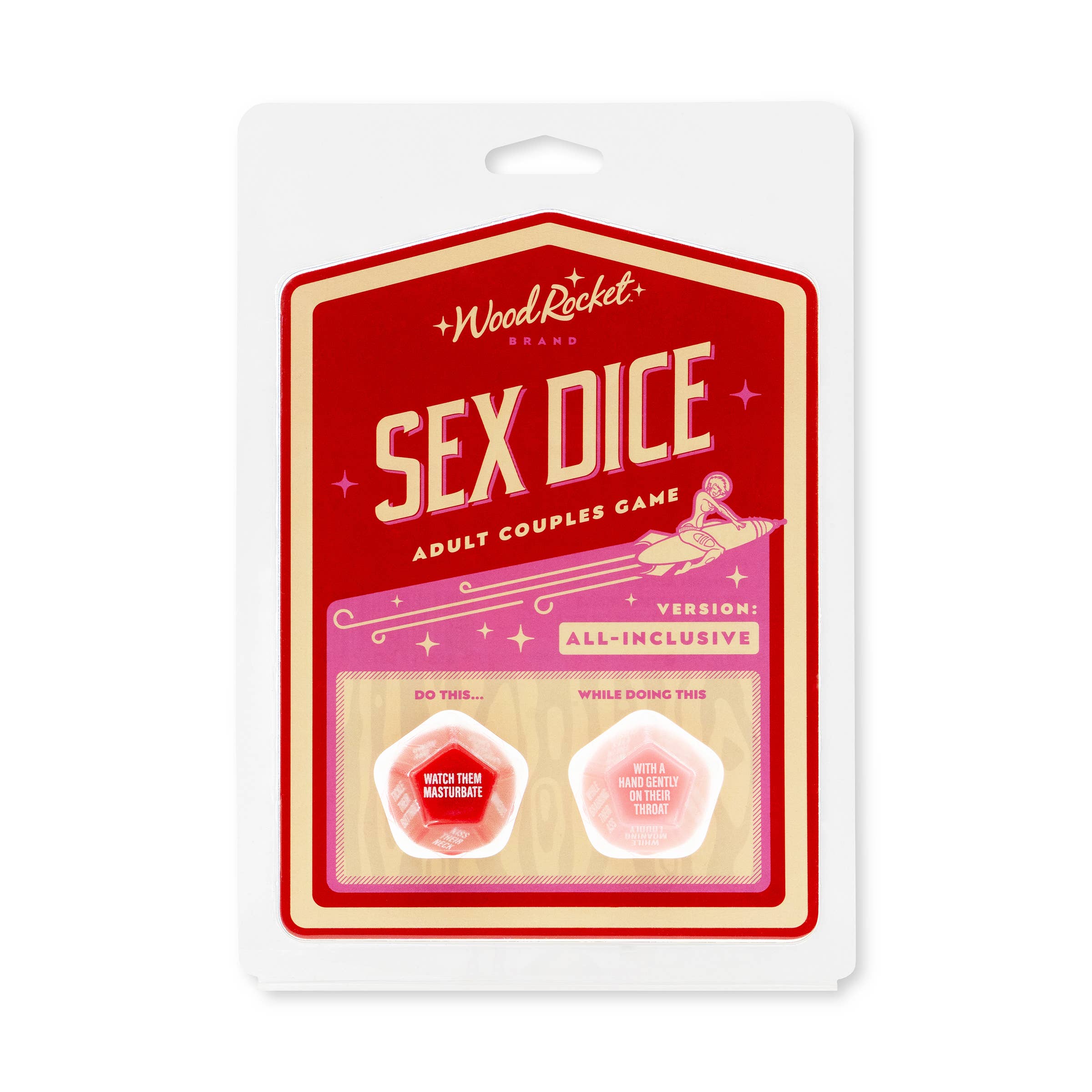 Wood Rocket Products - Wholesale Dice - Sex Dice: All-Inclusive, DGM-0051