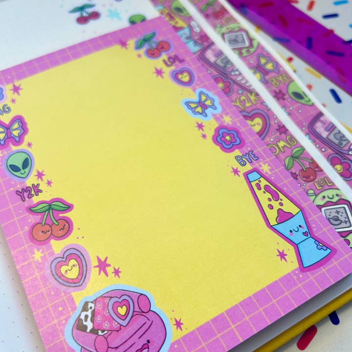 Kellylou – wholesale Notepad – Y2K Nostalgia Notepad4