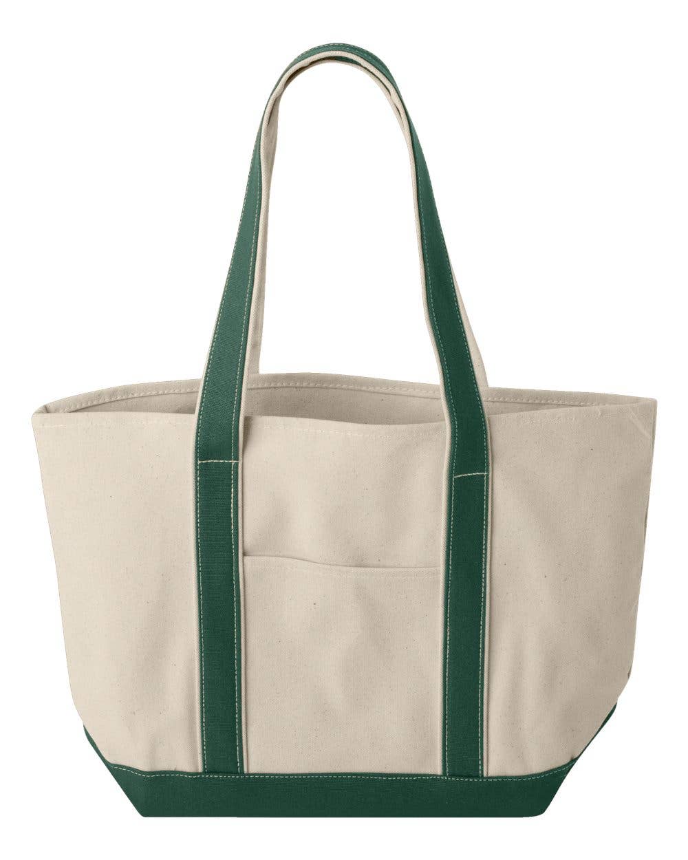 Total Apparel - Wholesale Tote Bag - Unisex - Windward Large Cotton Canvas Boat Tote | Beach Tote 88715