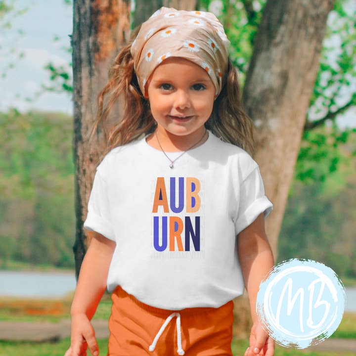 Auburn Tee for wholesale by MelonBerry