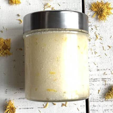 Lemon Tart Sugar Scrub for wholesale by Wyndom Haus
