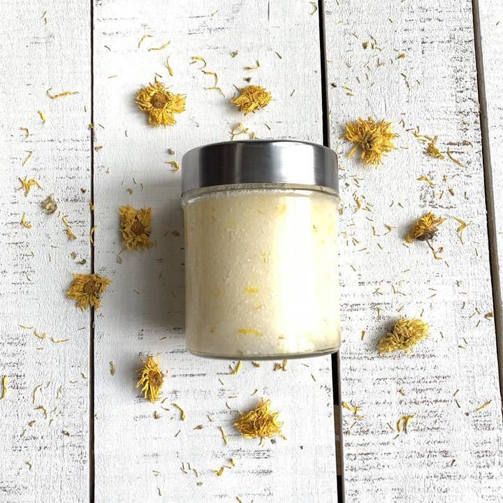 Lemon Tart Sugar Scrub for wholesale by Wyndom Haus