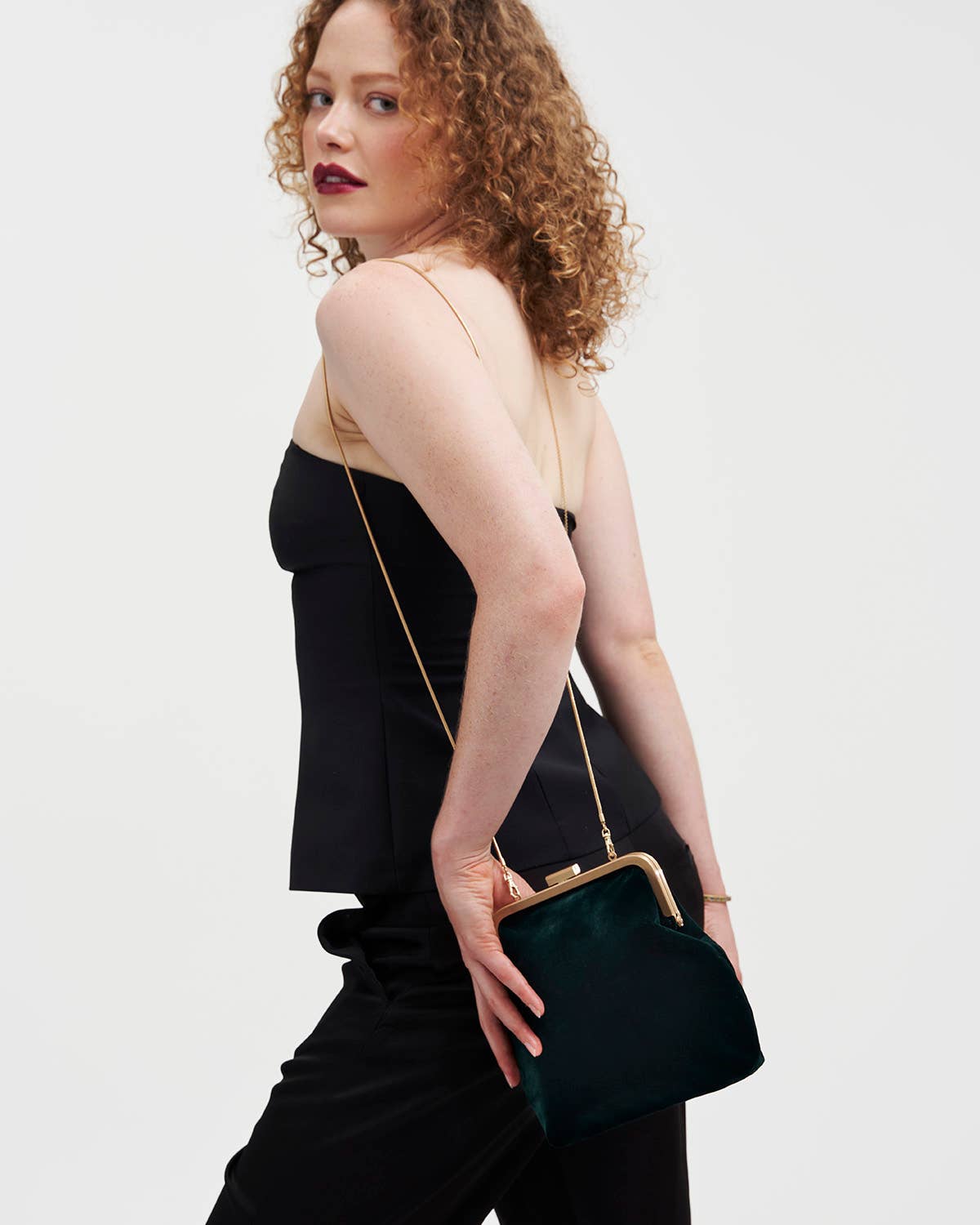 Fable England - Wholesale Clutch Bag - Women's - Into The Woods Green Clutch Bag1