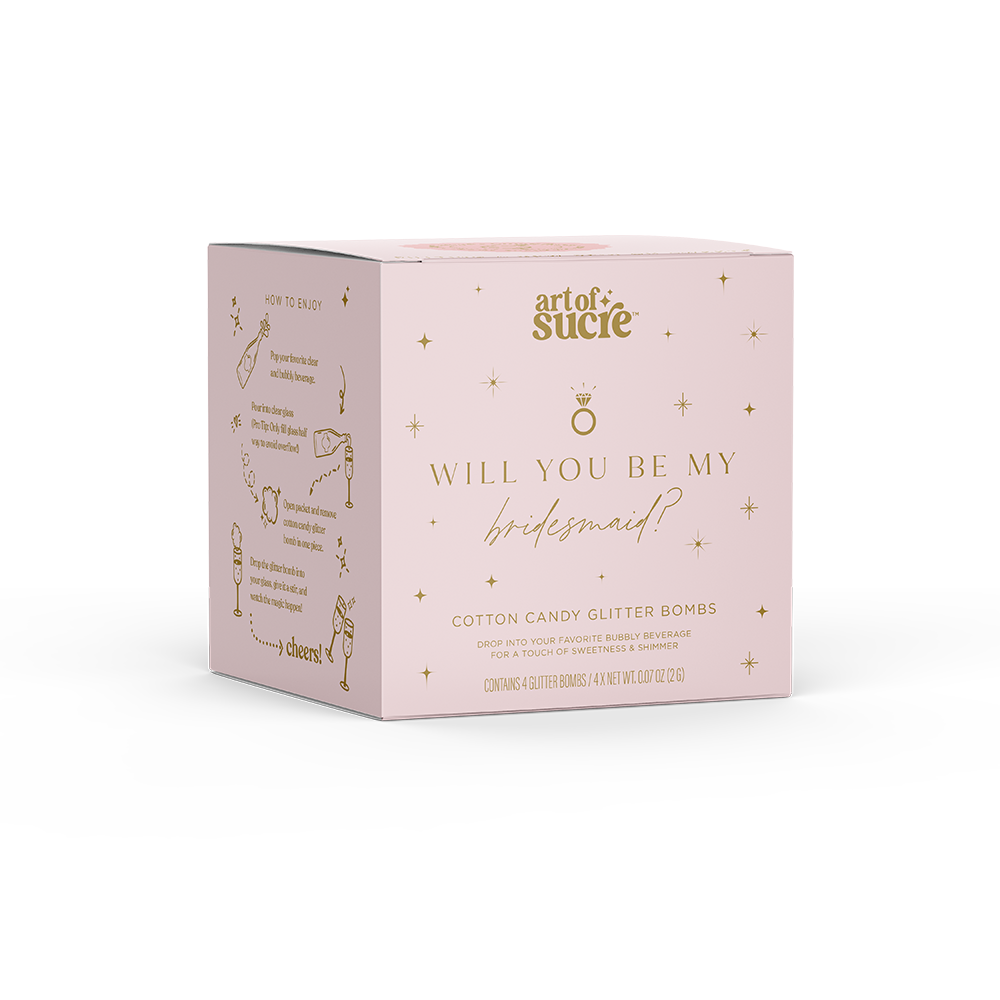 Art of Sucre – wholesale Sockervadd – Glittrande bommar med sockervadd för tärnor3