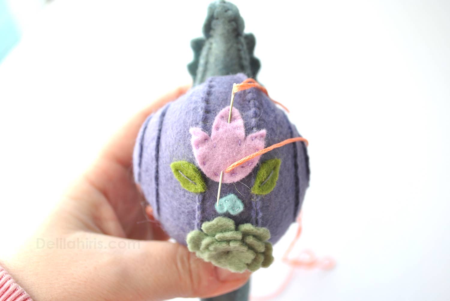 DelilahIris Designs - Wholesale Craft Sewing Kit - Make Your Own Stuffed Snail DIY Kit8