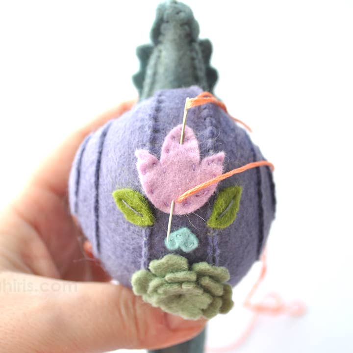 DelilahIris Designs – wholesale Sömnadskit – Gör ditt eget stoppade snigel-DIY-kit8